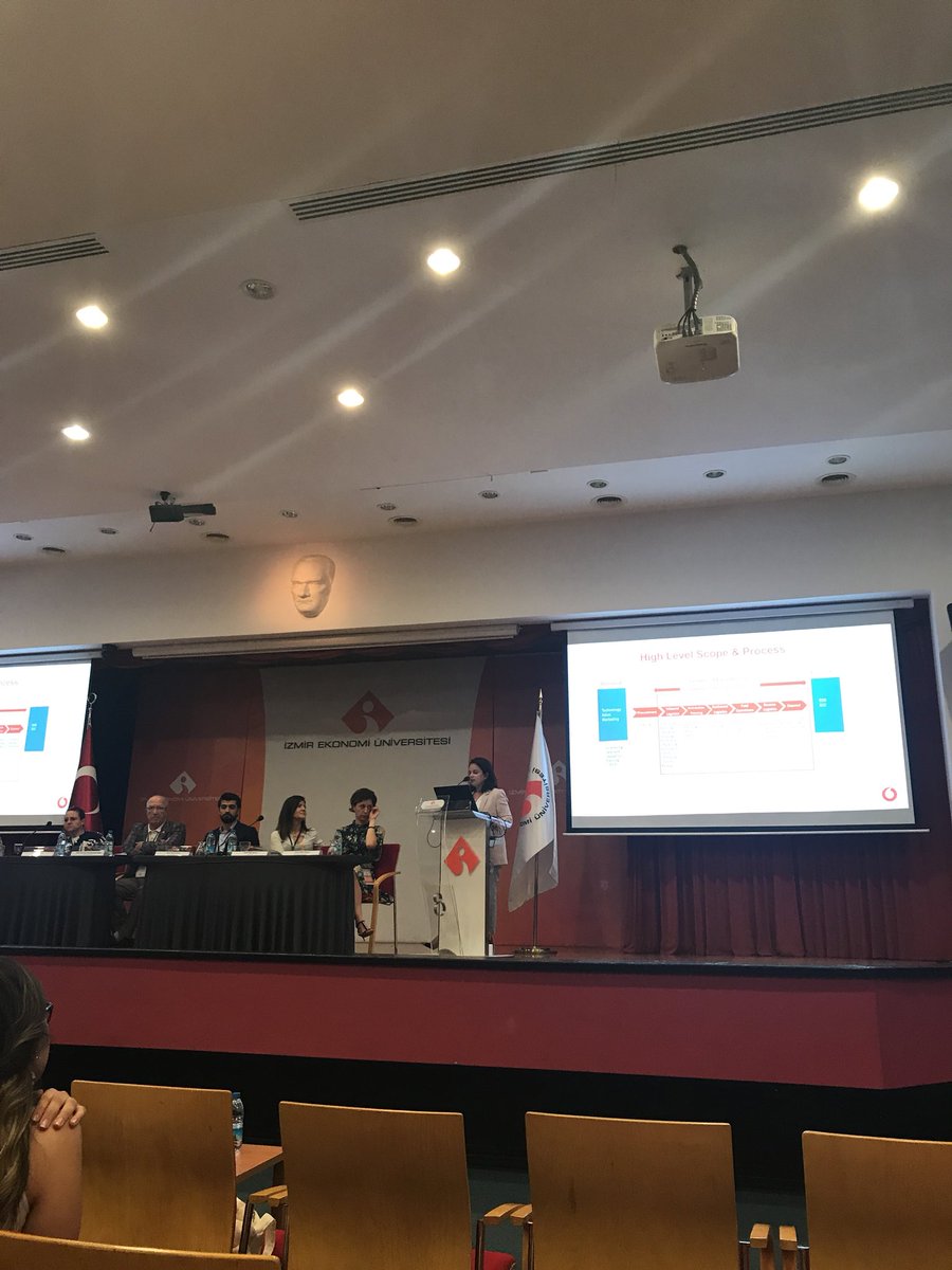 Şimdi sahne Vodafone’dan Duygu Kayacık’ta 🙌🏻 #iuelogistics18