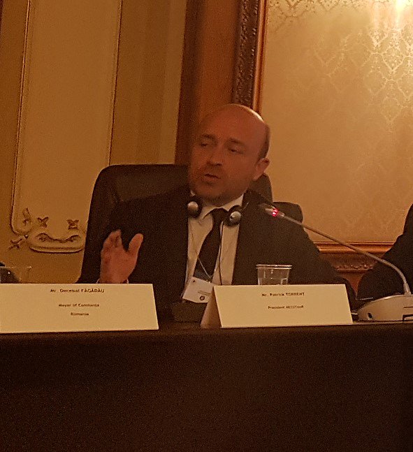 NECSTouR's tweet photo. NECSTouR Regions Connecting Europe through Innovation 🇪🇺🌍💡 @boldisenc presented #SafeDigitalTourism #Technological #Social and #Governance good exapmples on #Tourism #Innovation at #CEI2018 conference in Bucharest sponsored by @ClaudiaTapardel https://t.co/jzGjffx8md