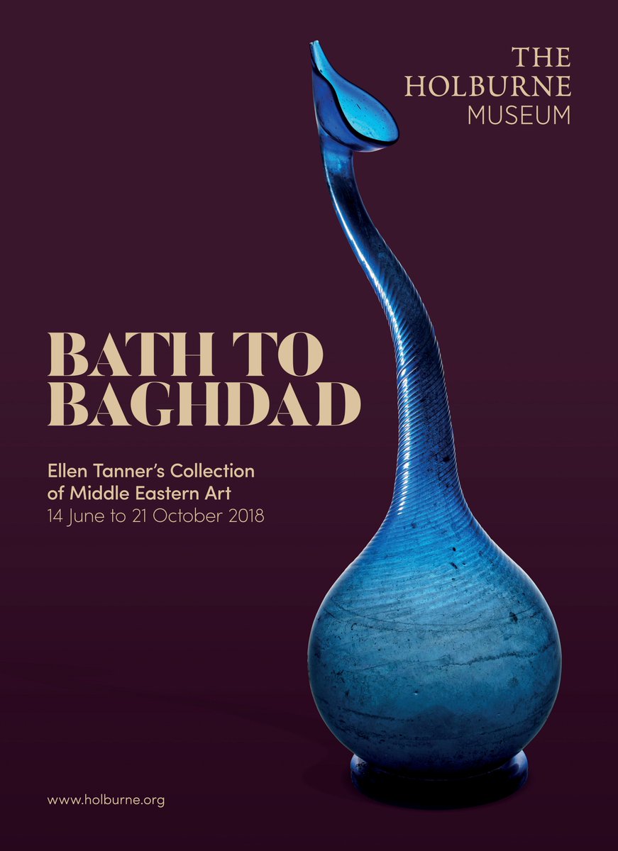 Holburne's tweet photo. A month to go until our exhibition Bath to Baghdad: Ellen Tanner’s Collection of Middle Eastern Art (14 June to 21 October 2018)in the Wirth Gallery. Miss Tanner’s incredible journey across Persia is captured in over 70 fascinating objects. #BathtoBaghdad #MissEllenTanner https://t.co/nWNGW2xXw9
