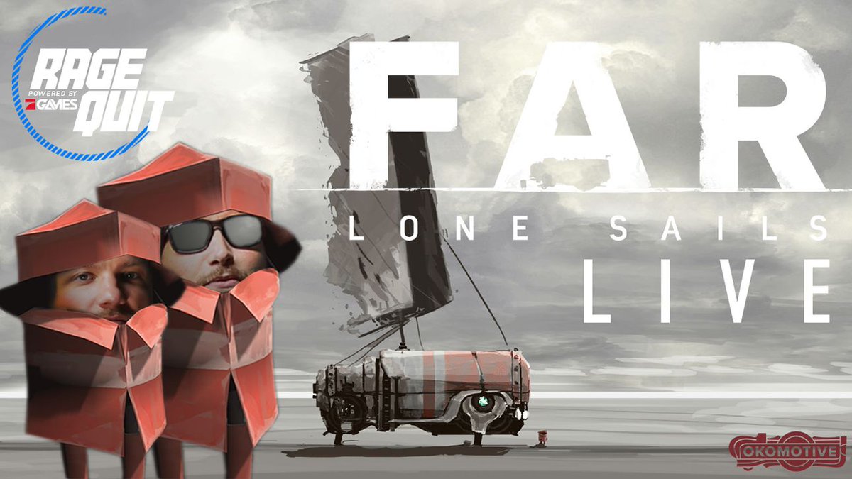 ProSiebenGames's tweet photo. Heute wird es besonders interessant. Nachher präsentiert euch RageQuit einen Livestream zur Indie-Perle @FARtheGame, Schaltet ab 16:30 Uhr ein:

https://t.co/8WCUVR5Kd2 https://t.co/CbaDxrNhTB