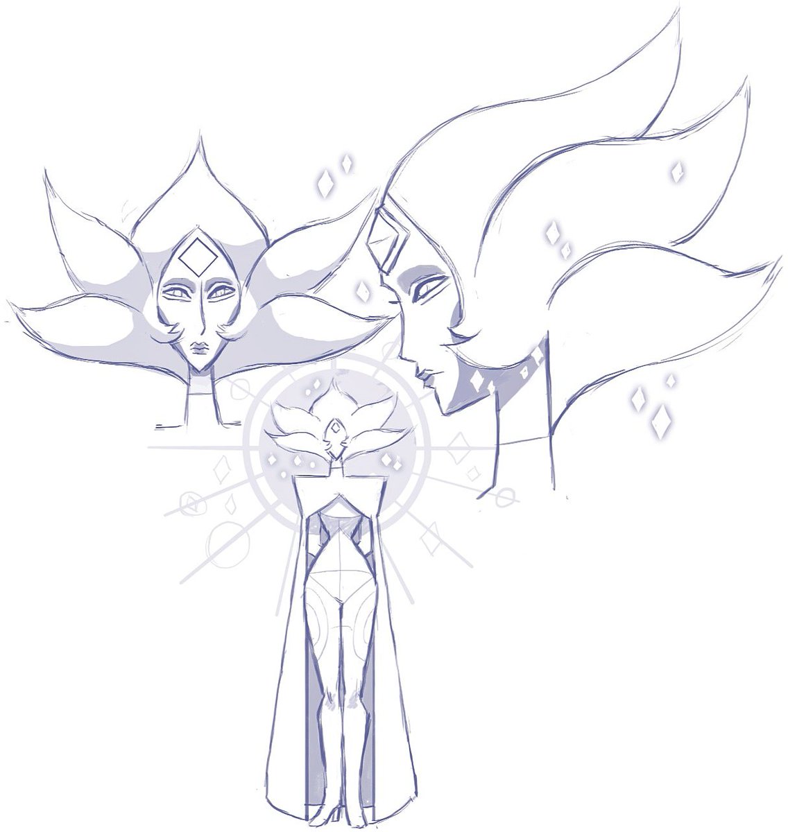 frenchteapot's tweet photo. What is White Diamond's deal, is she even real? Is she on holiday? 
#StevenUniverse #whitediamond https://t.co/oAcyGRlIlq