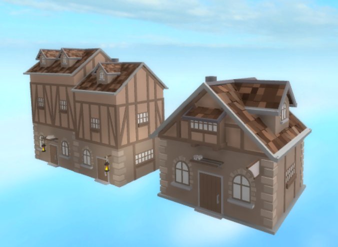 Jaz On Twitter Progress Of The Medieval Town For Storybook Roblox Roblodev Gamedev Roblox Robloxdevrel - medieval town roblox