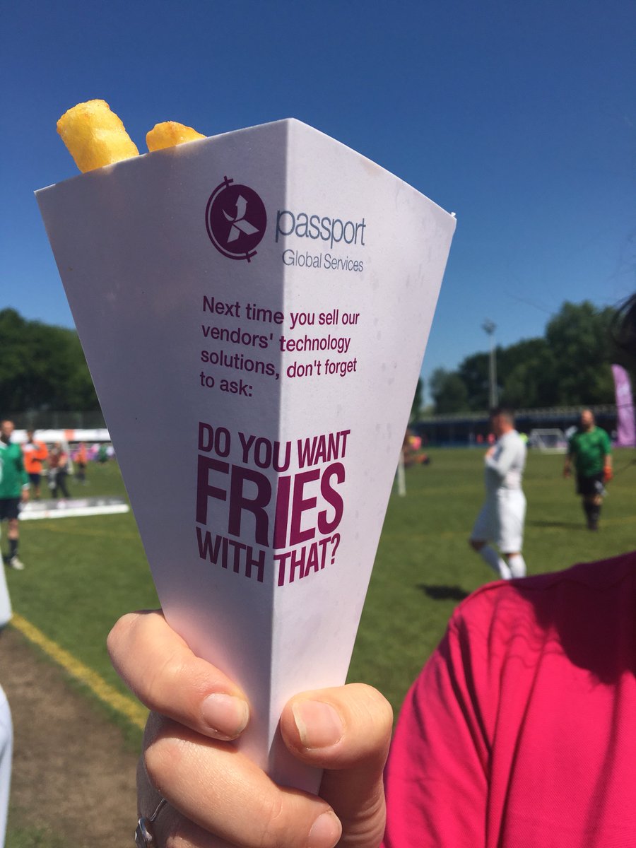 It’s lunchtime here at #EXNFooty and the perfect time to update you on some news. Coming soon, the Exclusive Networks Passport relaunch, more details to follow soon 
#DoYouWantFriesWithThat