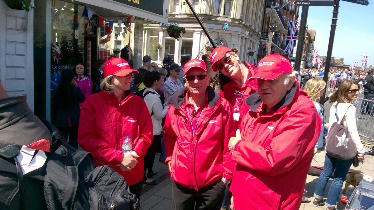 Windsor is buzzing with activity today as everyone from the TV crews, reporters, <a href="/RBWM/">RBWM</a> Ambassadors, well wishers and VIPs were out for the #RoyalWedding rehearsal.