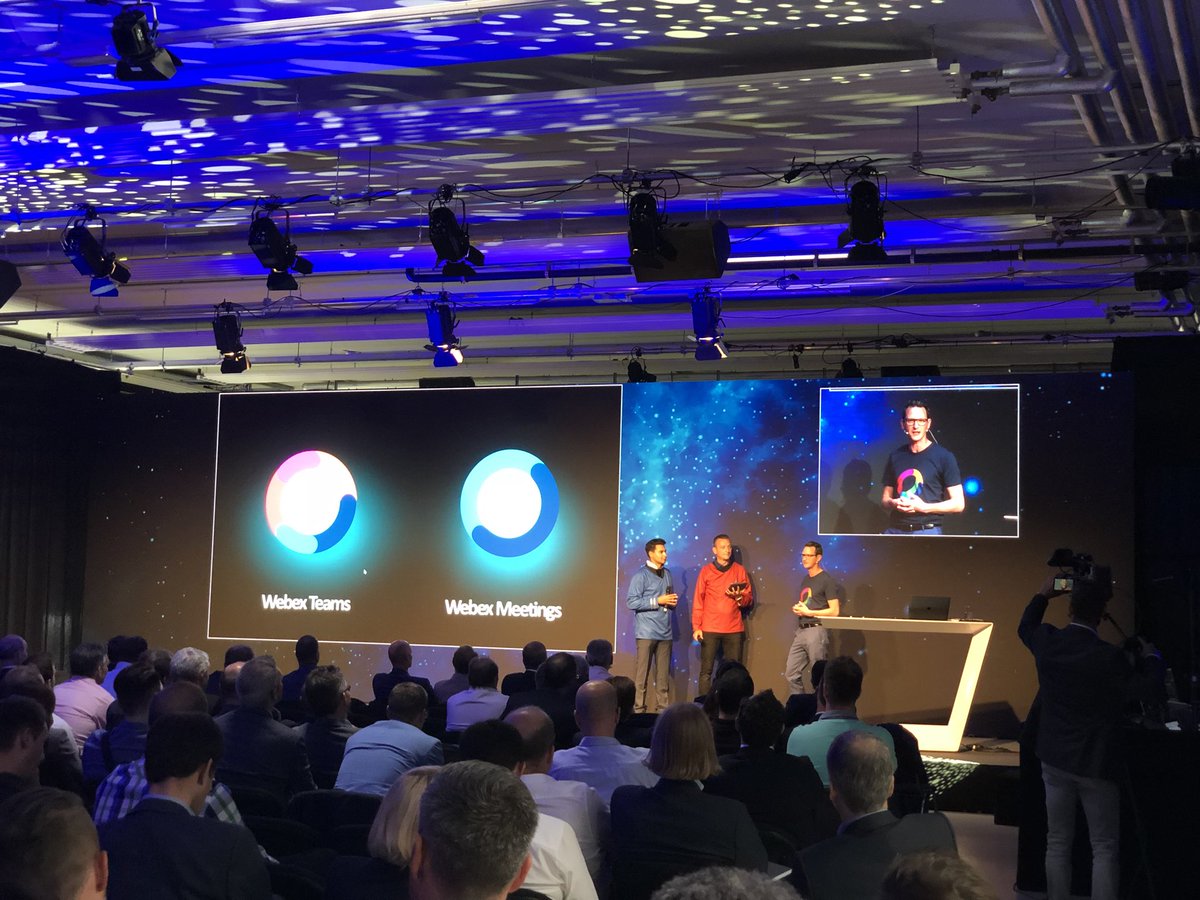 Frink_AS's tweet photo. @GreenScheer from @Cisco_Austria introducing @CiscoSpark to austrian @CiscoPartners and to some @cisco trekkies 🤖! @imSriSrinivasan https://t.co/JngIoCEdbO