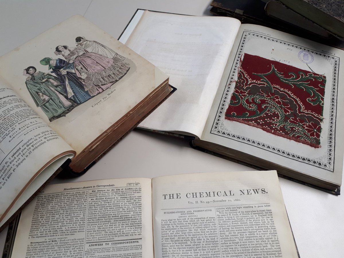 UBChemnitz's tweet image. Das Landesdigitalisierunngsprogramm geht weiter. Mit Mode und technischen Zeitschriften. Morgen geht es an die @UBFreiberg zum Vorabtermin. #LDP #DigitaleSammlung #Mode