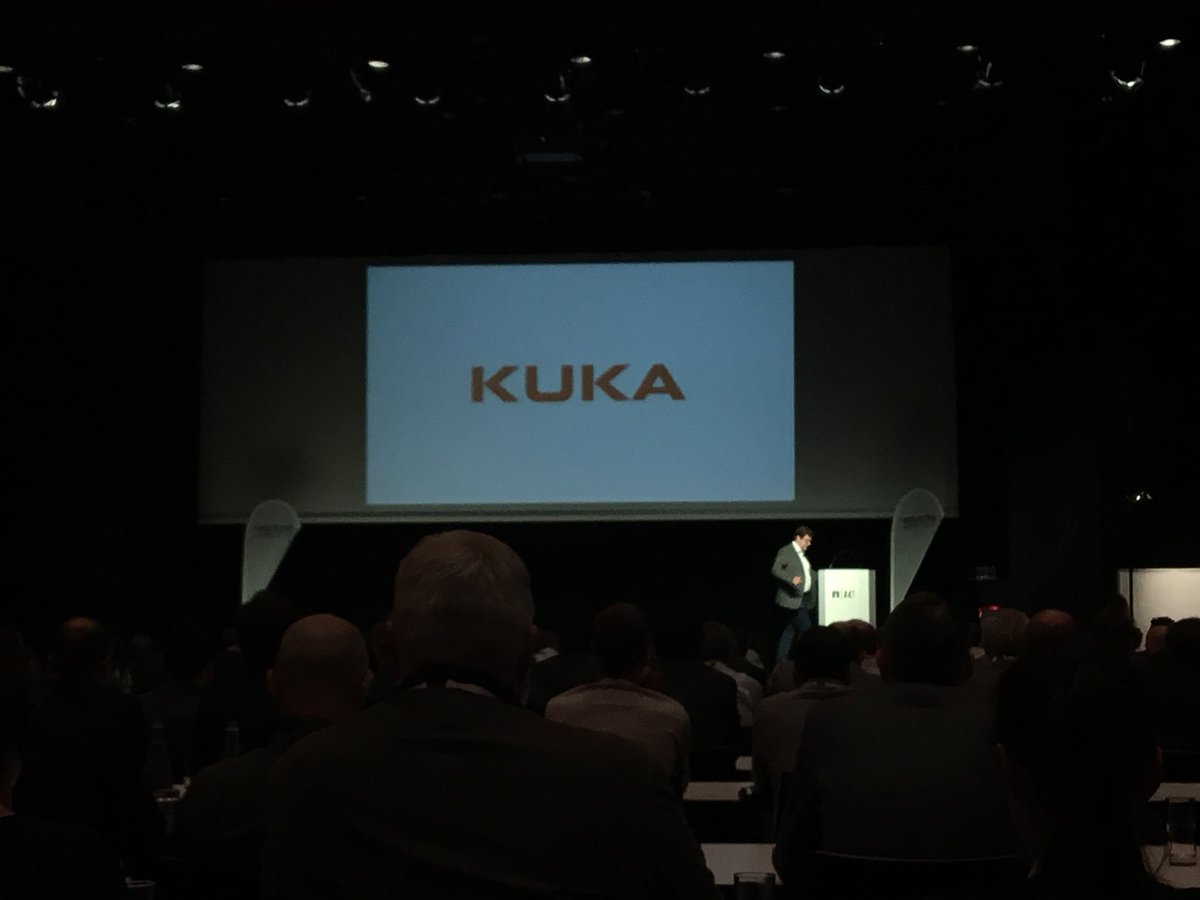 3wgroupCH's tweet photo. Jetzt tolles Referat von @KUKA_RoboticsDE an der #Industrie2025 - Tagung https://t.co/aEQp1gRmHT