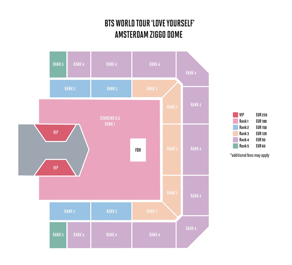 Ziggo Dome on Twitter: "This will be the floorplan, including ticket