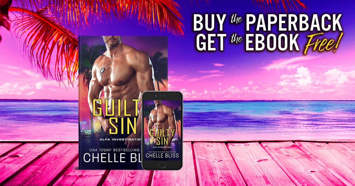 ChelleBliss1's tweet photo. Hey! Did you know if you purchase the paperback of Guilty Sin on Amazon, you can download the eBook for FREE! #KindleMatchBook
💜Grab the Paperback→ https://t.co/IgHtakAaW3 https://t.co/m6dPXv0TIz