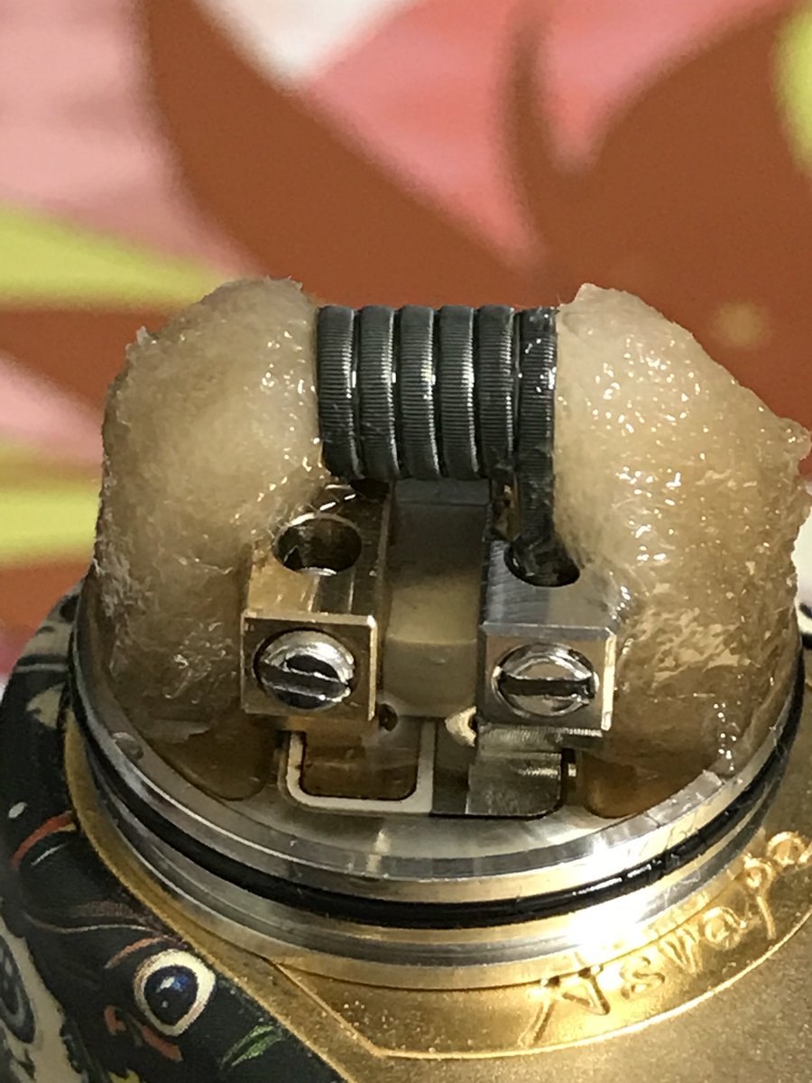 ma_0991's tweet image. シングルで組んでみた
うまそっ
#vape
#vape好きな人と繋がりたい 
#deadrabbitRDA