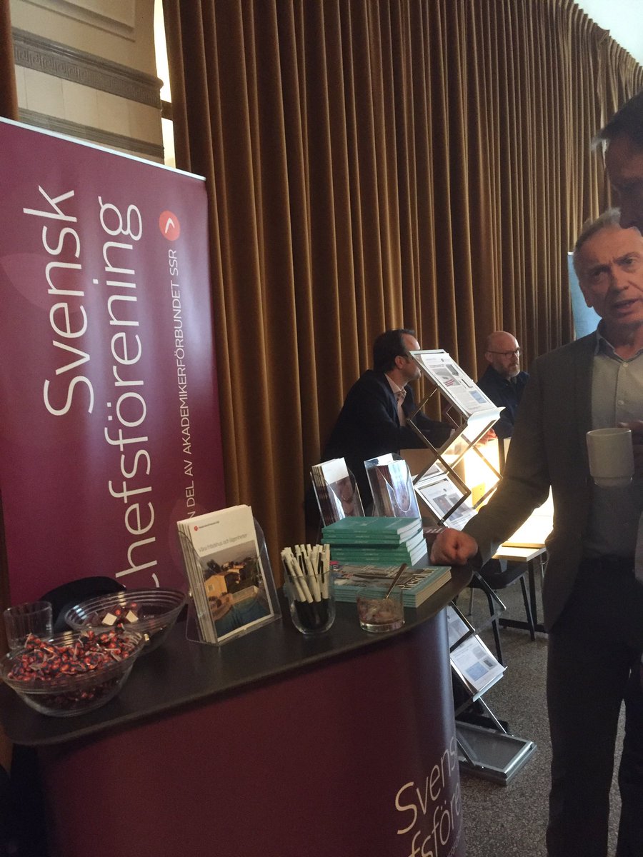 Idag och imorgon träffar ni våra #chefsförhandlare på mässan Chef i äldreomsorg i Stockholm! #chef #ledare