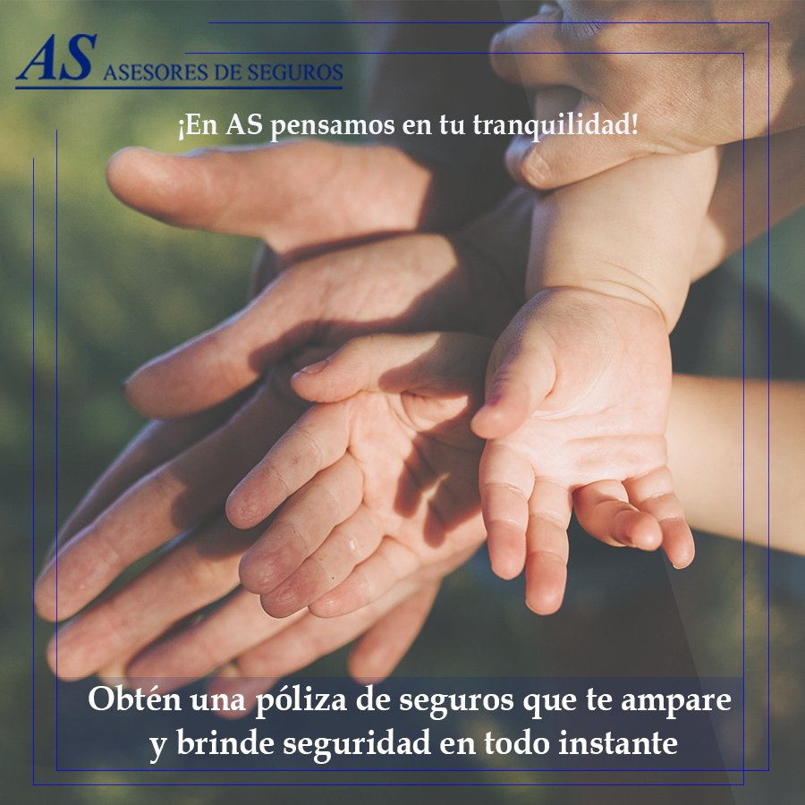 as_asesores_'s tweet photo. ¡En AS pensamos en tu tranquilidad!
.
.
La vida es lo más preciado que tenemos los seres humanos, tener una póliza de seguros que te ampare y brinde seguridad en todo instante ante cualquier circunstancia puede llegar a ser un factor clave para tu tranquilidad y la de los tuyos. https://t.co/YmK58NYNfE