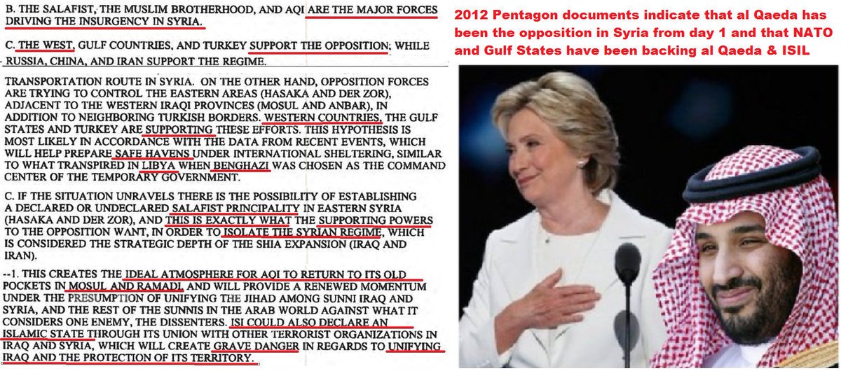 GordBolton's tweet photo. @SyriaUK @r_s_hartley @BlackIslePMD @EmilyThornberry #uspoli #cdnpoli #pnpcbc #UKpolitics #auspol #polcan #NZpol #OpToxicDagger @AbleDanger #Ghouta #FakeNews #MH17 #FalseFlag #USSLiberrty #JFK #NNPT 911 #Houla #Douma #Skripal๐บ๐ธ#PortonDown It was actually the ๐บ๐ธUS Pentagon that warned about Obama & ISIS! https://t.co/43h93nxeXs https://t.co/uI7dW7UMTz