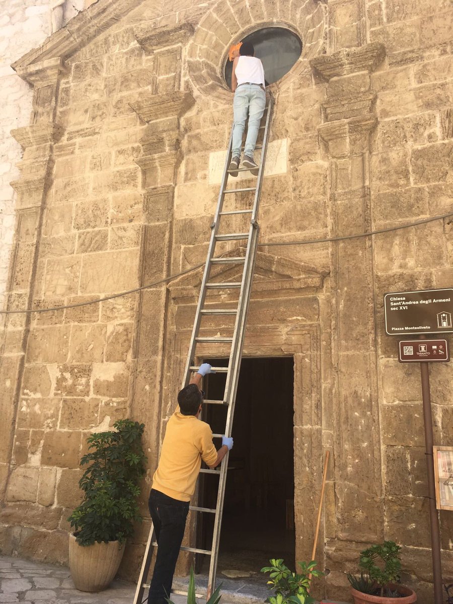 domusarmenorum's tweet photo. Pulizie di primavera. #domusarmenorum #taranto https://t.co/6PCCFgmdfB