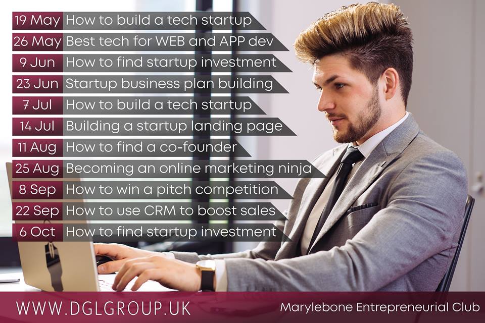 Westminster Business School Alumnus <a href="/DennisGLucan/">Dennis G. Lucan</a>, Founder of <a href="/OfficialDGL/">DGL Group</a>, has organised a series of events to help you start and grow your business. Register now 👉 bit.ly/2wLlkmJ

#WestminsterSuccess <a href="/uw_alumni/">University of Westminster Alumni</a>