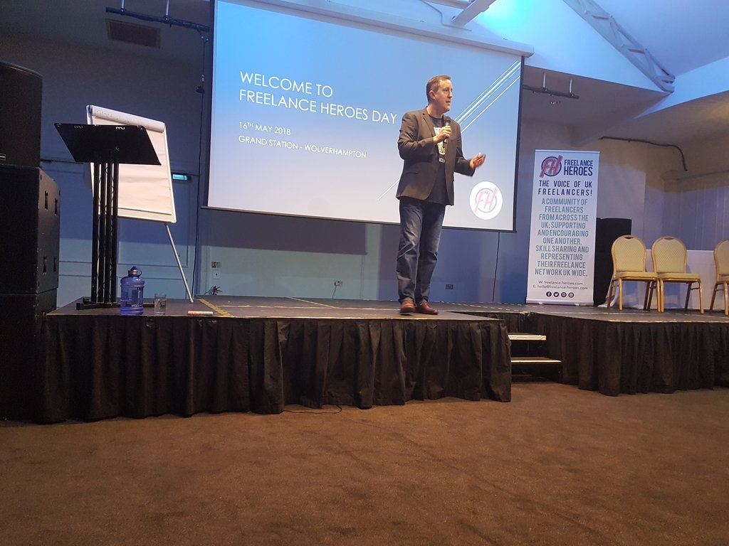edagoodman's tweet photo. Such was the emotions of #FHDay2018, I had to stop my sum up of the event as I could feel eyes filling up. Crazy I know, but that's what this #FreelanceHeroes community does to me. ๐ https://t.co/BRKKClmo3N