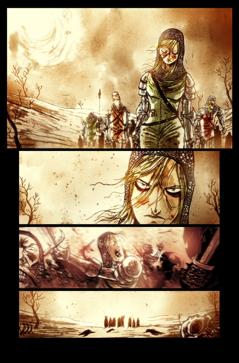 asotband's tweet photo. "Lifebringer" pg. 1 by @Templesmith &amp; @plasticfarm from #ItWasMetal Get the graphic novel &amp; album on @kickstarter by June 1st! https://t.co/8Nktf5Be5R https://t.co/TQbZyTAHGe