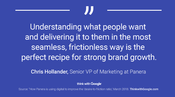 ThinkwithGoogle's tweet photo. The first step to reducing friction, both online and in-store, is seeing how people interact with your brand on digital. https://t.co/9nsUxemSci https://t.co/K3deoBXBuG