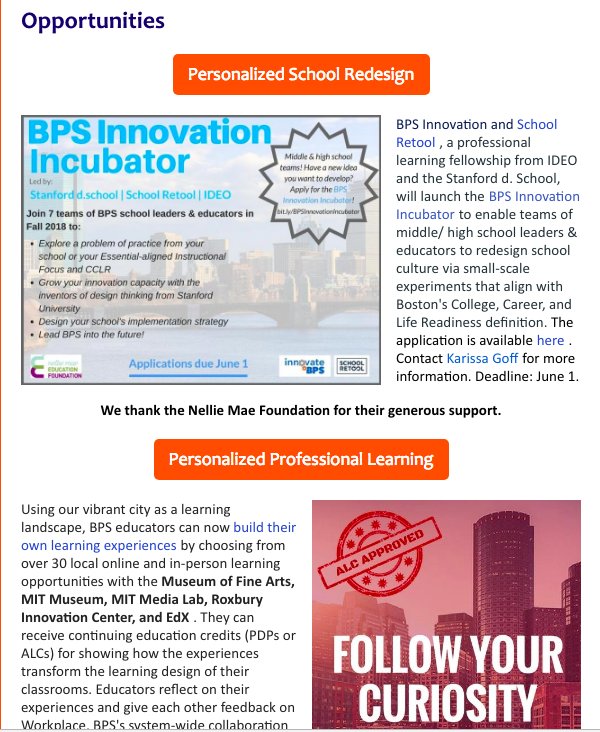 Sujata Bhatt V Twitter Check Out Bostonschools Bps Innovation News Opportunities Innovatebps Bpspln Btulearns Personalizedlearning T Co Wo3jqwdwyf T Co Lw6kkffczu