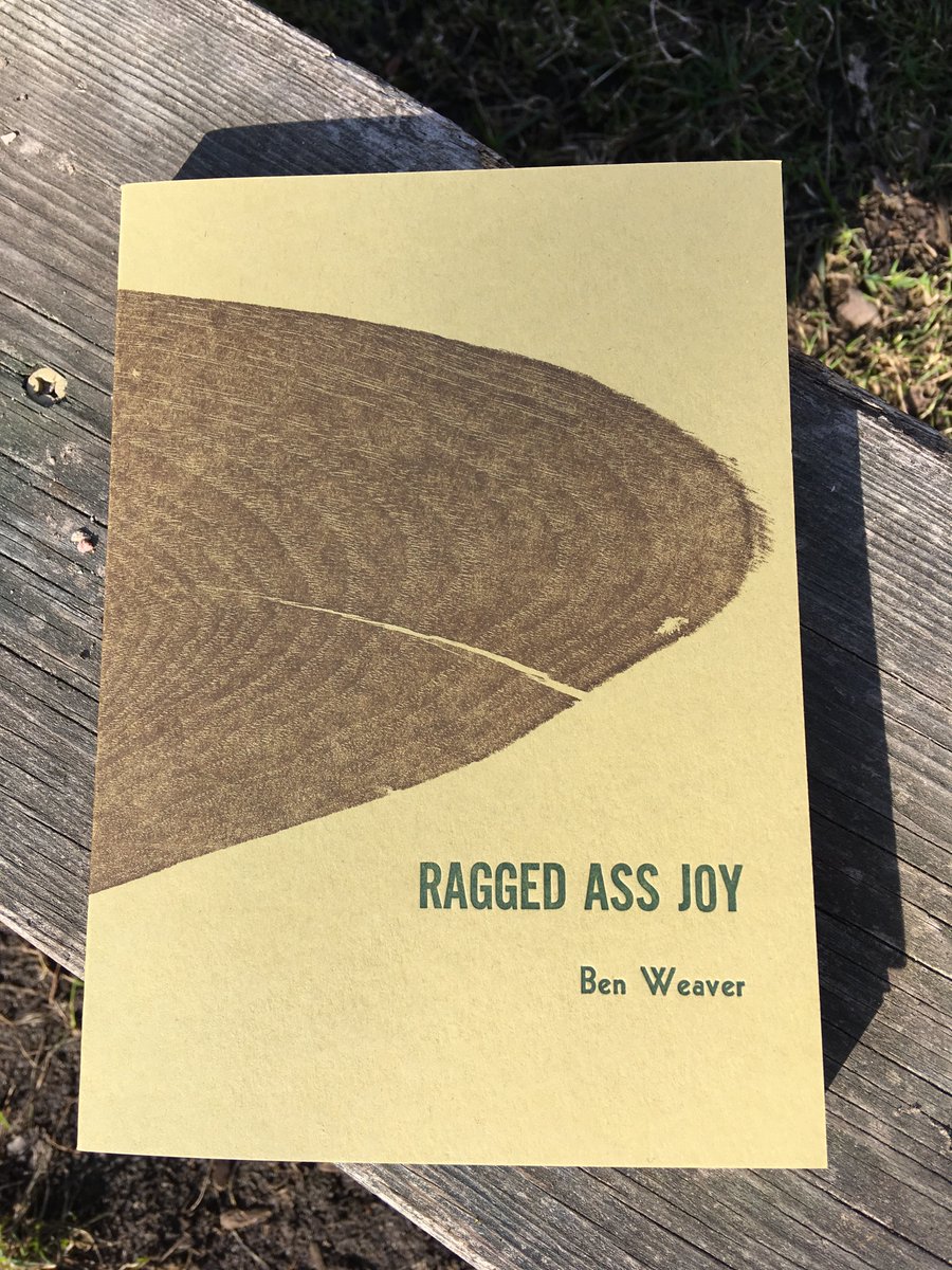 My Ragged Ass Joy manuscript is now available as a book, printed in its entirety. You can listen to me read an excerpt on instagram instagram.com/benweavermusic/ and if you would like a copy of the book you can order one here: benweaver.net/shop/ragged-as…