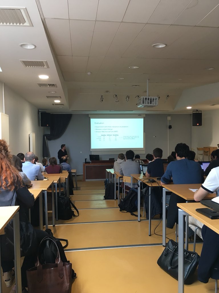 romsson's tweet photo. Smoothly recovering from #openvis with more great #dataviz talks by @laneharrison @tafsiri &amp; co in Lyon thx to @arnicas &amp; @data_emlyon https://t.co/3mZ38FKCt1