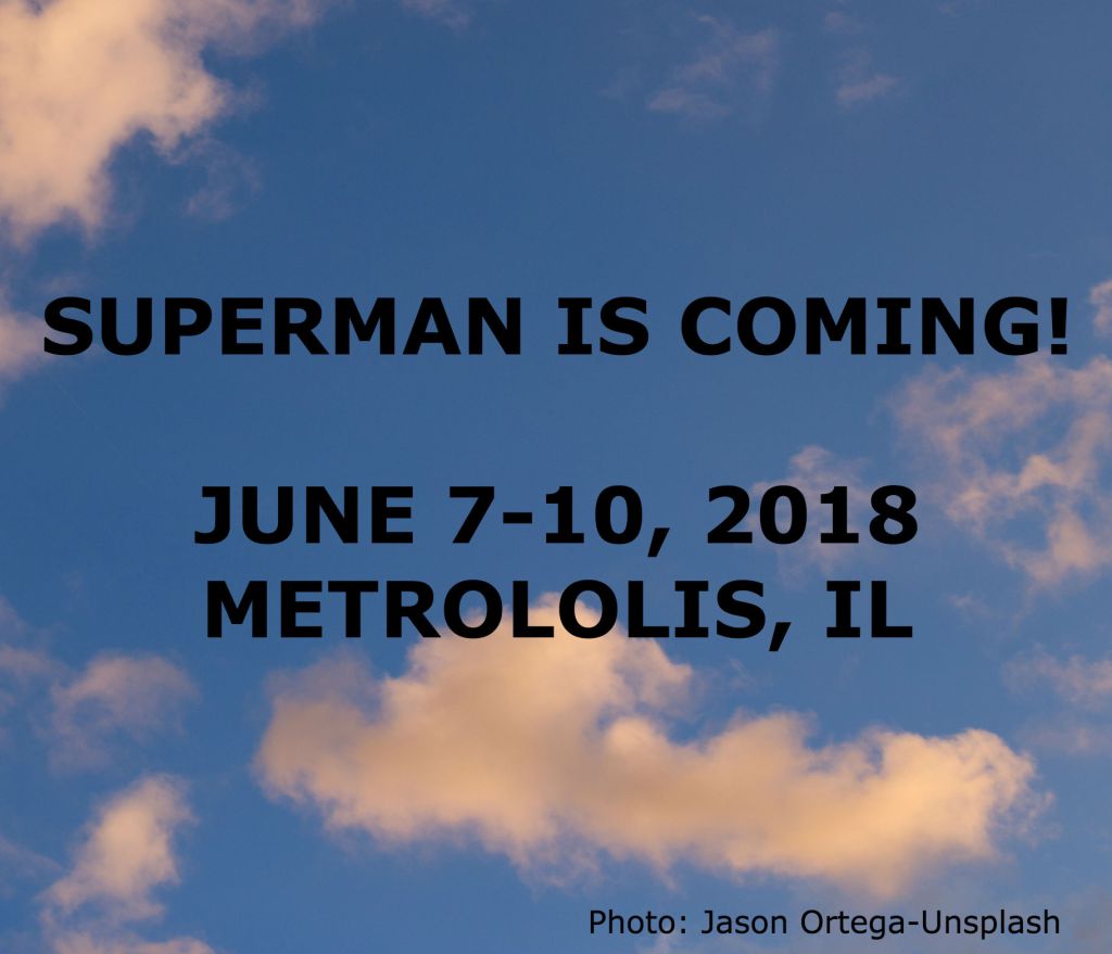 illinoisbnb's tweet photo. It’s A Bird! It’s A Plane! It’s The Superman Festival! https://t.co/E13zqGArnD https://t.co/4UZQYACjvP