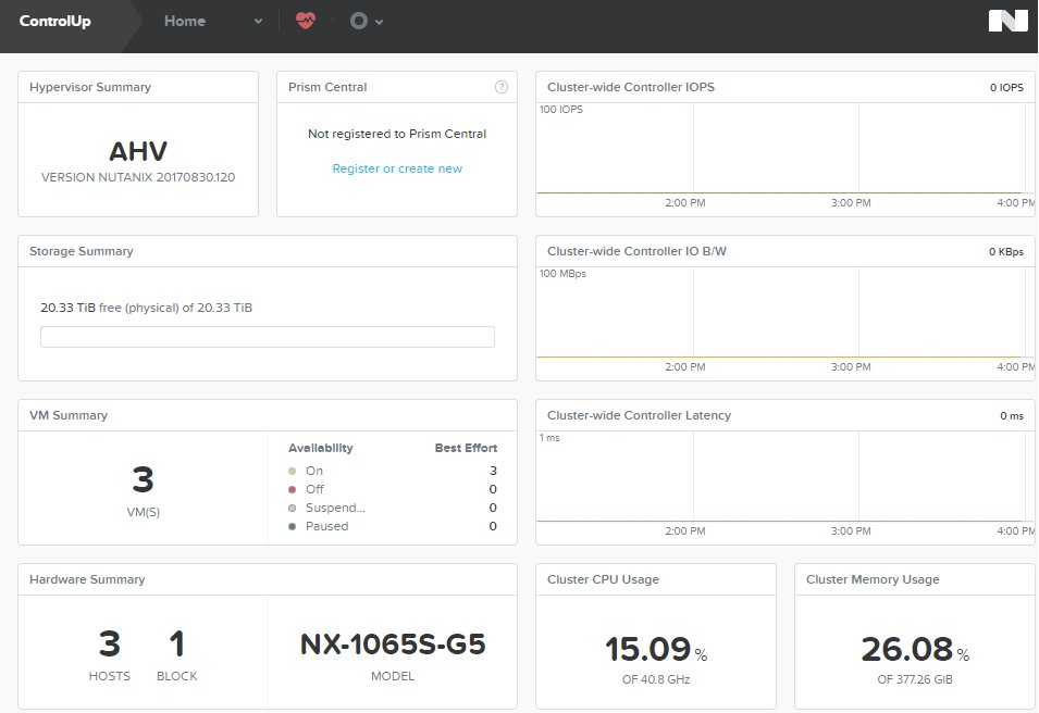 After spending some quality time with @Nutanix CE, setting up our brand new @nutanix #AHV 5.6 cluster @ControlUp went like a breeze and the entire process took less than 15 min! 🧙🏼‍♂️🏆

@NutanixNation @NutanixElevate @NutanixPartners #RUNAHV #NutanixCommunity