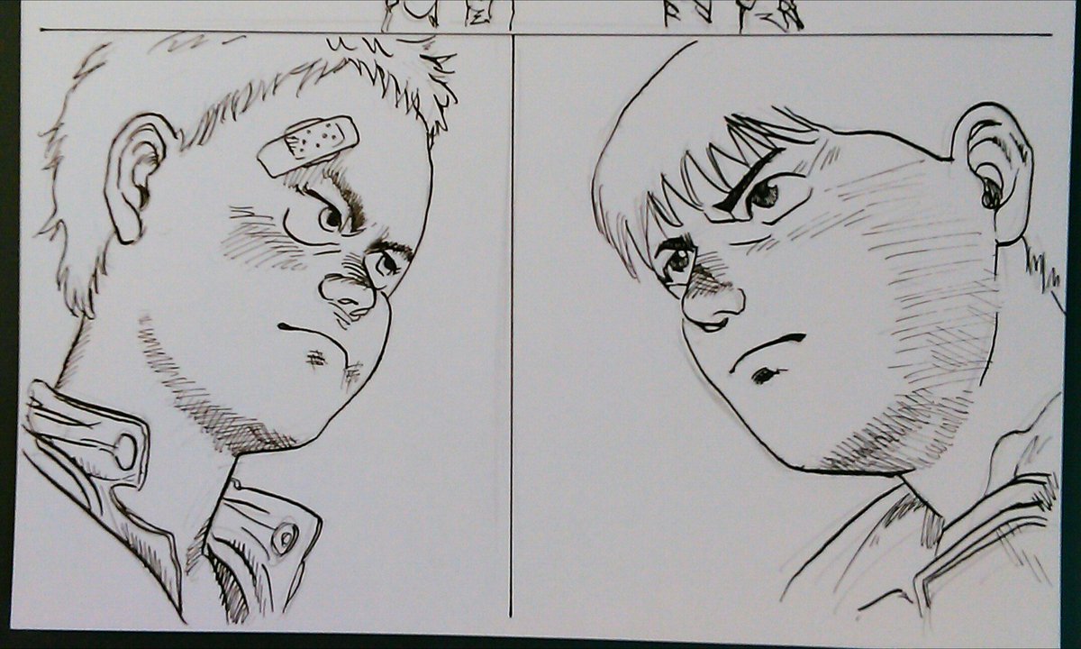 Oｰno Xx على تويتر ペン画の練習なので ベタは塗りません 大友克洋先生のペンさばきは真似できない軽やかさがある Akira 模写 ペン画 アナログイラスト