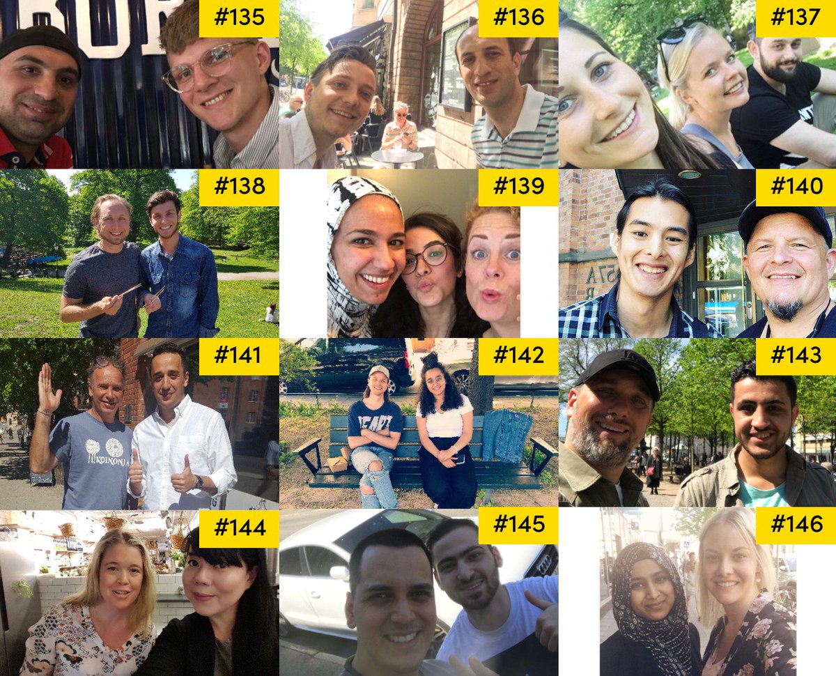 Du kanske undrar vad du ser här? Det är luncher som äger rum på en helt vanlig vardag i Sverige. Japp, tiotals luncher varje dag för att tillsammans nå målet #10000luncher innan valet. Varje lunch unik - boka in din idag i Welcome App!