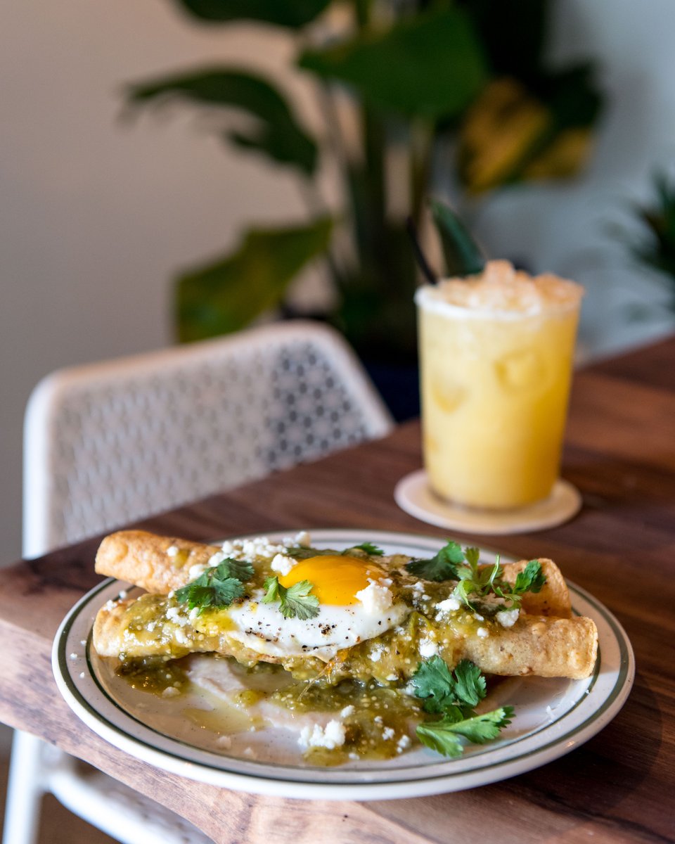 There are certain moments when you know you're exactly where you're meant to be. Like when you're sitting in front of a plate of Roasted Pepper Taquitos, for example. Make it a reality at brunch this weekend. #MontroseHTX #Houston