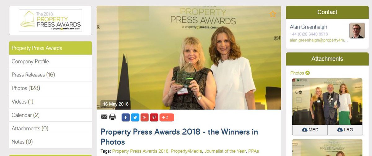 property4media's tweet photo. Property Press Awards 2018 - the Winners in Photos https://t.co/XpjHdpctV4 @PropPressAwards #PPAS2018 https://t.co/nMZiy1EtuP