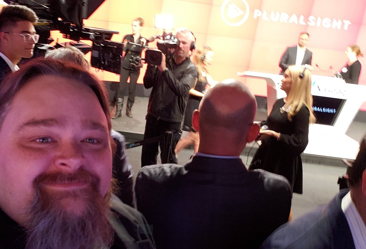 ShawnWildermuth's tweet image. Opening bell coming #PluralsightIPO