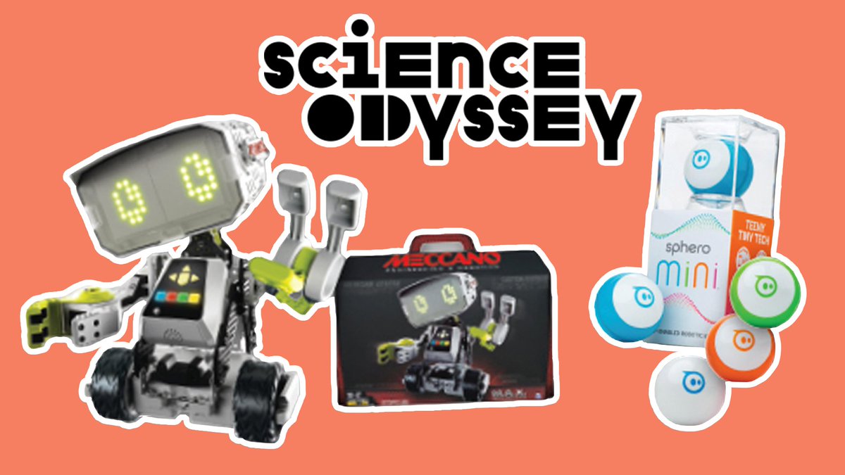 owlkids's tweet photo. There are amazing prizes to be won in the @Sci_Od Family Contest! You could #win your very own @Meccano #MAXRobot, a @Sphero Mini Robotic Ball, and more! 🤖

Find out how to enter here: https://t.co/dGE95BFRvM https://t.co/PWSrwcomft