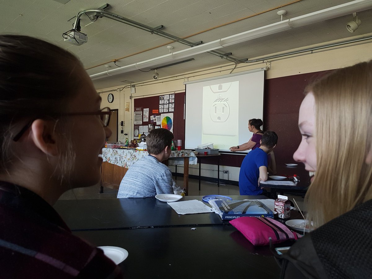learnwithmiller's tweet photo. @MoiraSSnews Mrs. Lindenberg's art students bring art to life!!! https://t.co/7s7pI7ZoRd