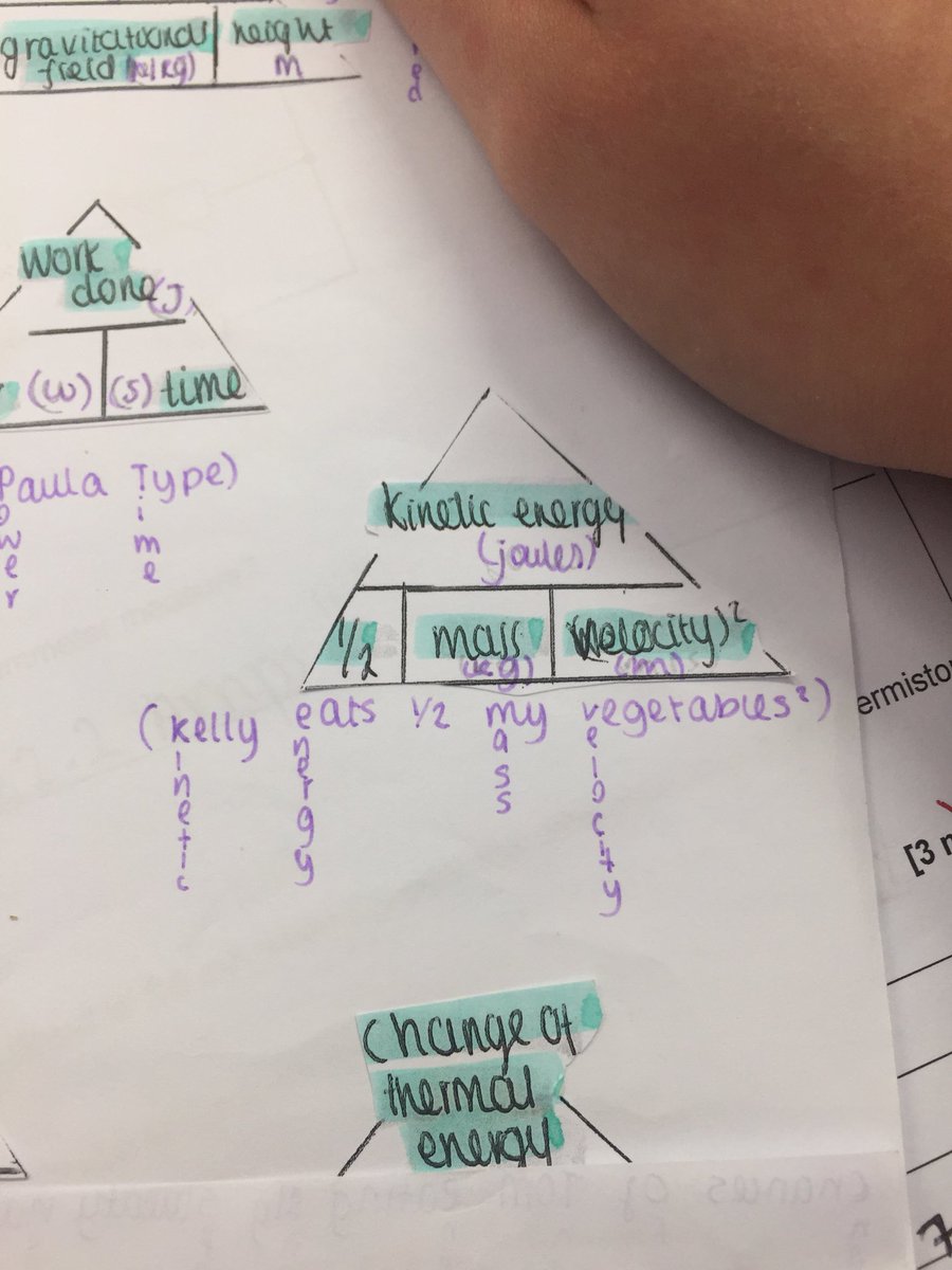 TGS_Science_'s tweet photo. Year 11 students showing their creativity in how they go about learning Physics equations!
#womeninstem #welovephysics #physicsequations #kineticenergy #calculations https://t.co/Cj5M15NGvB