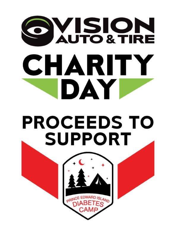 tire_vision's tweet photo. On Friday May 18th all proceeds from the days sales will be donated to "The Diabetes Camp of PEI".#PEI #diabetes To book an appointment for Friday please call 902-628-2277 or book online at https://t.co/FWAy0xyPGo https://t.co/uKd8AVZ6dV