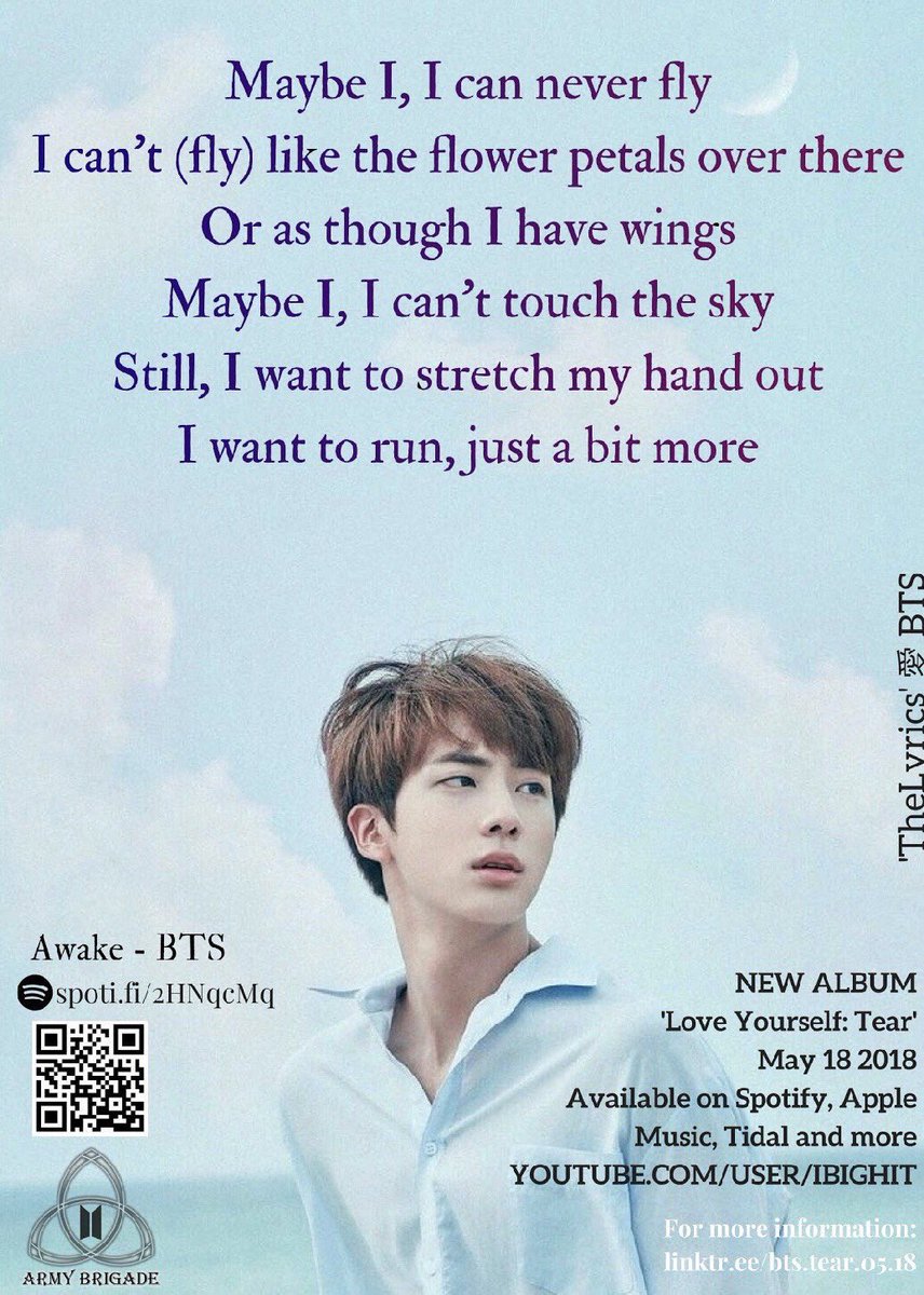 Bts Europe Army ᴮᴱ Butter Out Now Rest On Twitter The Lyrics 愛 Bts Maybe I ...