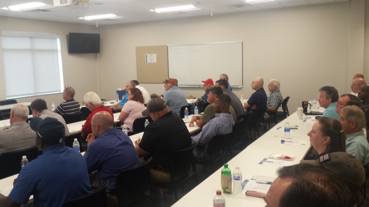 TheoLane13's tweet photo. First @DukeEnergy #stormschool in @scflorencecity . Attendees from #emergencymanagement and regional city/governments hear topics from #storm prep / recovery to #drone innovations! #beprepared https://t.co/j5rvWjaO15