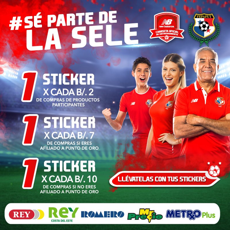 infohogarPTY's tweet photo. ¡Nos vamos pa' Rusia! Recibe un cupón por cada B/. 35.00 de compra y participa para ser uno de los 10 ganadores. #smrey #siemprefresco #Rusia2018 https://t.co/59n2Xetb7f