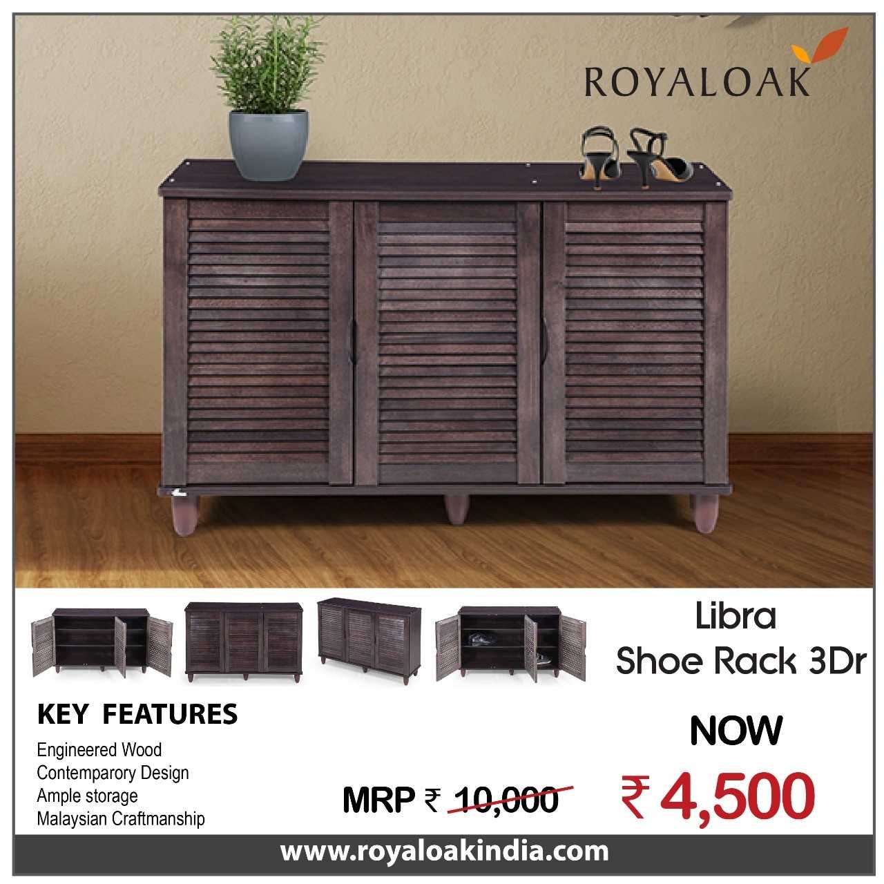 Royal oak deals shoe rack
