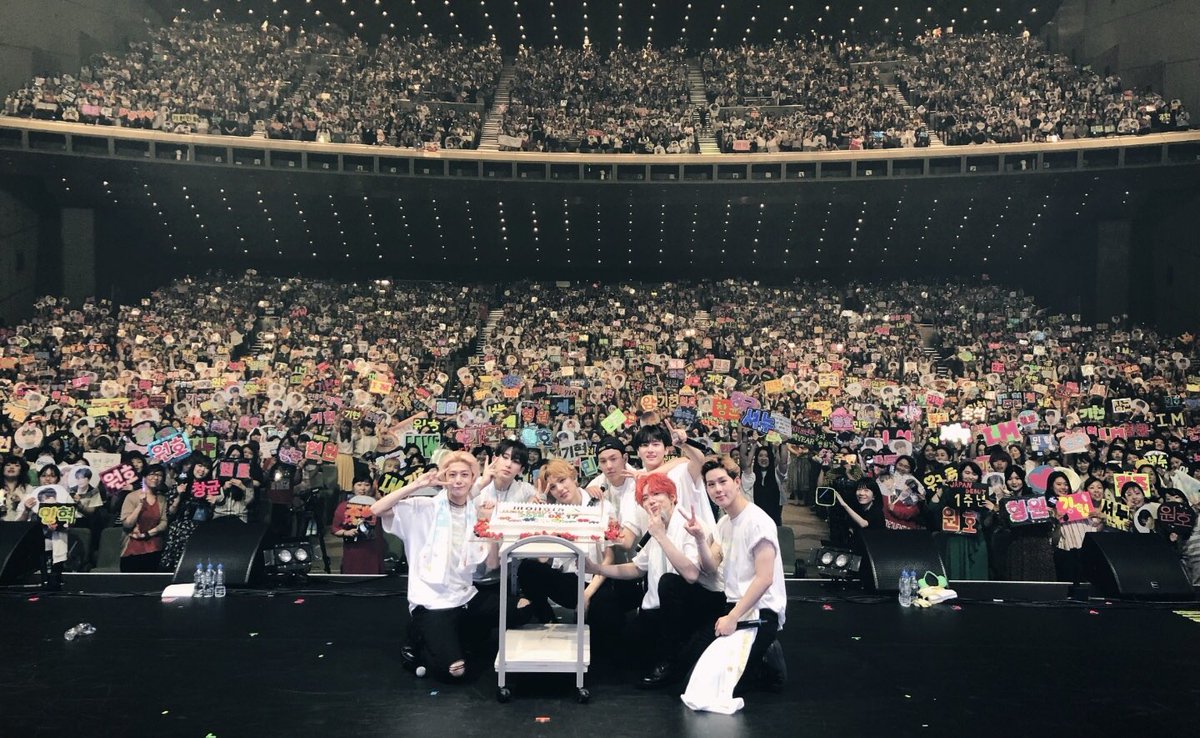Official_MX_jp's tweet image. [#MONSTA_X] 
MONSTA X 
1st JAPAN TOUR 2018 "PIECE"
in TOKYO 1日目
一緒に盛り上がってくださったMONBEBEの皆さん、ありがとうございました‼️