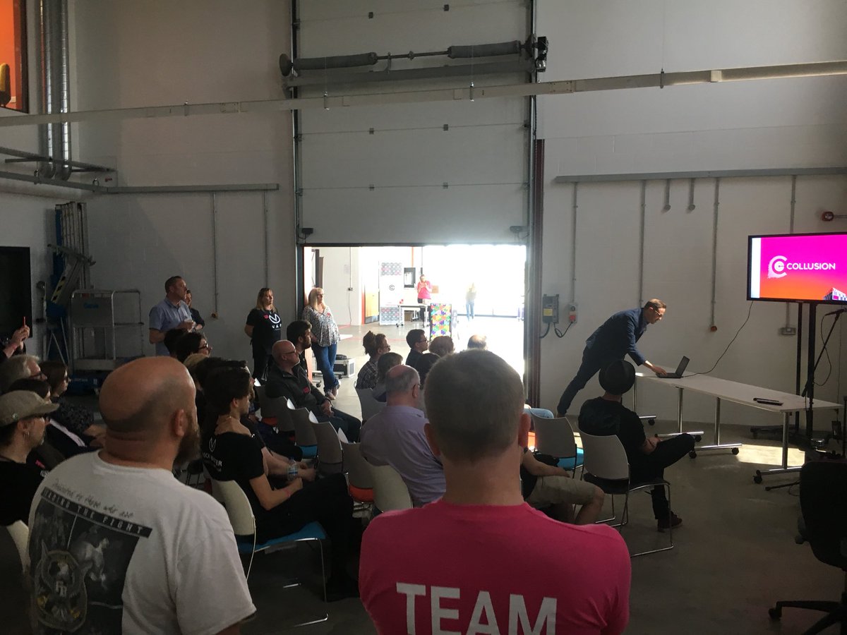 in_collusion's tweet photo. Really great turn out for #makertakeover @imet_uk @in_collusion @viralinfo @danstagger @Rachel_Drury @CambsPboroCA https://t.co/LdLkbfmobs