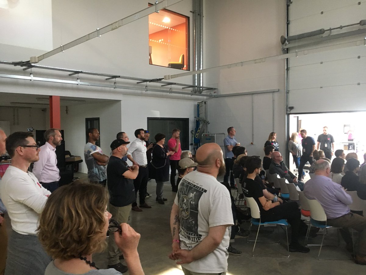in_collusion's tweet photo. Really great turn out for #makertakeover @imet_uk @in_collusion @viralinfo @danstagger @Rachel_Drury @CambsPboroCA https://t.co/LdLkbfmobs