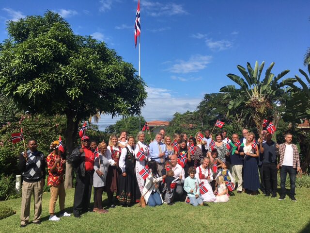 Happy constitution day from us all in Maputo!