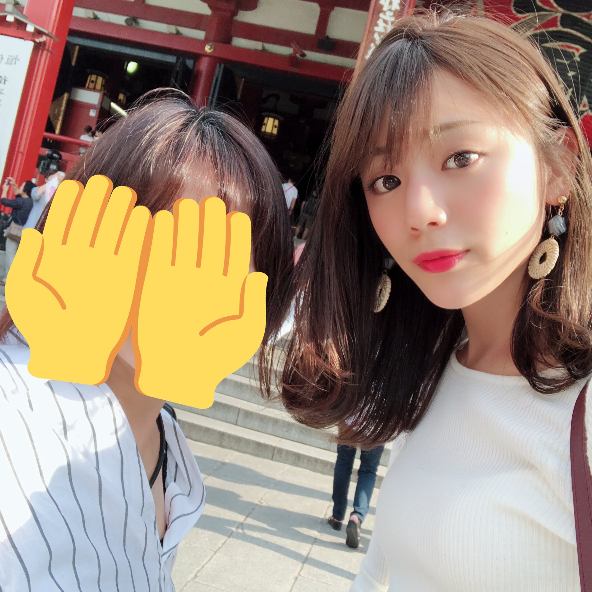 貴島 明日香 ストーリーにも載せたのですが 今日はお母さんが 東京に来ていたので 一緒に浅草観光したよ ちなみに私 顔は 母親似 背の高さは父親似です 明日は 今週最後のzip 最近 とても１週間が早い おやすみなさい T Co 9taumyv8fh