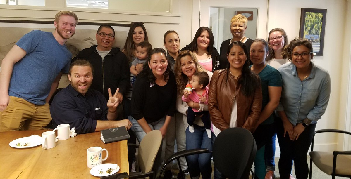 #KMMROADTRIP highlight of my trip:  spending time with Latino Advocacy Committee and members of Somos Uno.  They love Telluride and want to be considered full and equal members of the community.  #COHEALTH