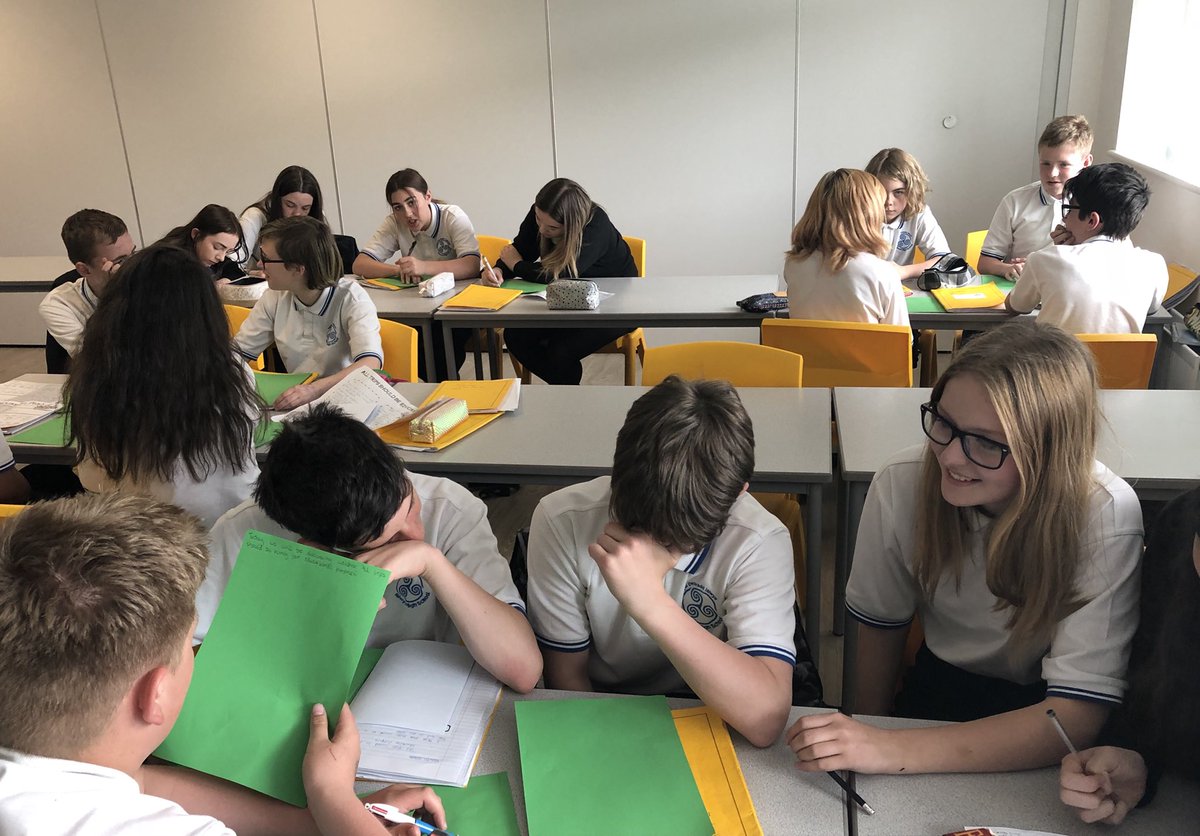 misspooleihs's tweet photo. Last lesson is group discussion prep with Year Eight! We must be mad 😱😁 #EducationalTrips vs #RewardTrips https://t.co/UIW0CU1QcC
