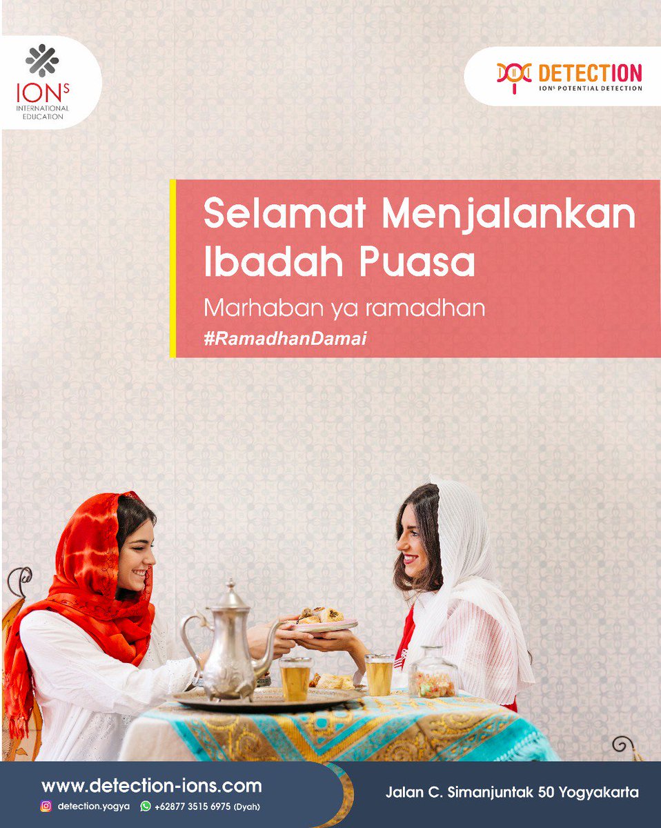 detection_yogya's tweet photo. Detection mengucapkan 
Selamat Menjalankan Ibadah Puasa Ramadhan 1439 H
Semoga keberkahan selalu mengiringi langkah kita, aamiin..

#puasa #ibadah #Ramadhan #tarawih #sahur #BukaPuasa #islam #BerkahRamadhan #Psikologi https://t.co/w23mndVa6O