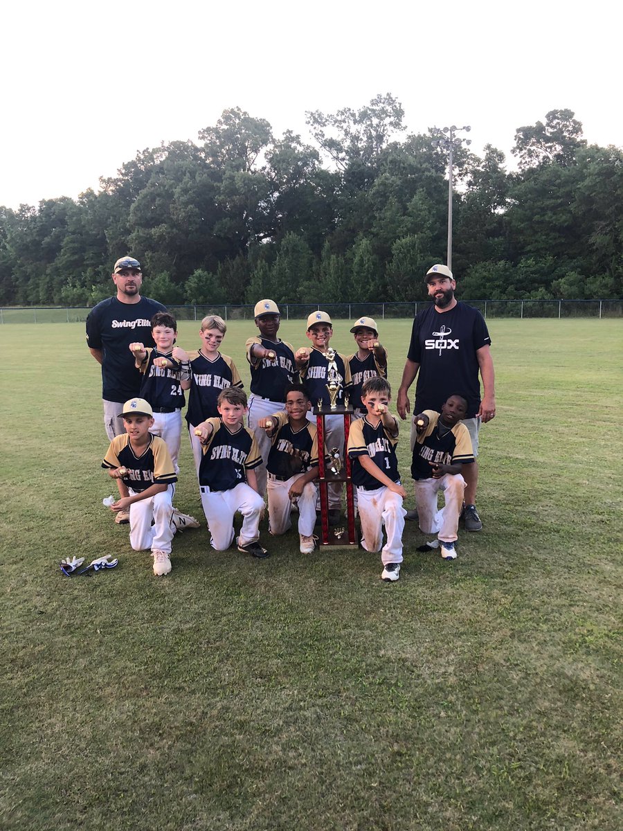 SwingEliteMS's tweet photo. SE 10u Burkley wins the 11u Border Wars event in Starkville this past weekend. Studs!! Congrats to MVP Brody Burkley. 9 for 11 at the plate. @StarkvilleSwing https://t.co/Fs8HaEJO43