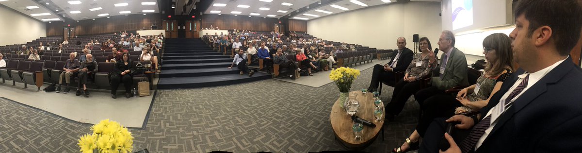 LauraBabcock's tweet image. The panel and the audience at #NABIG2018
